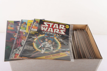 Vinatge Star Wars Weekly Empire Strikes Back UK Comics complete set.