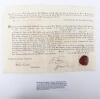 East India Company Warrant Dated 1838 - 2