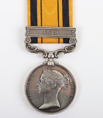 Victorian South Africa 1877-79 Campaign Medal to the 1st Kings Dragoon Guards