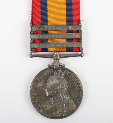 Queens South Africa Medal to the 2nd (Wiltshire) Company Imperial Yeomanry