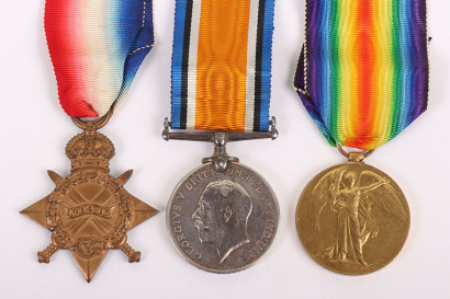 Great War 1914-15 Star Medal Trio to the Coldstream Guards