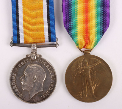 Great War Pair of Medals to a Captain who was Mentioned in Despatches in June 1919 Whilst Serving with the King’s African Rifles