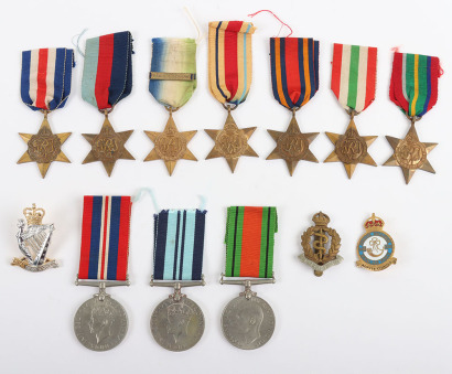 Collection of 10 Second World War British Campaign Medals