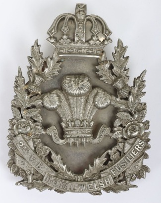 2nd Volunteer Battalion Royal Welsh Fusiliers Cross Belt Plate