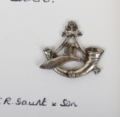 10th Princess Mary&rsquo;s Own Gurkha Rifles Officers Badges - 3