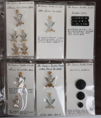 Folder of Gurkha Engineers, Gurkha Signals, Gurkha Army Service Corps, Queens Own Gurkha Transport Regiment and Gurkha Adjutant Generals Badges - 3