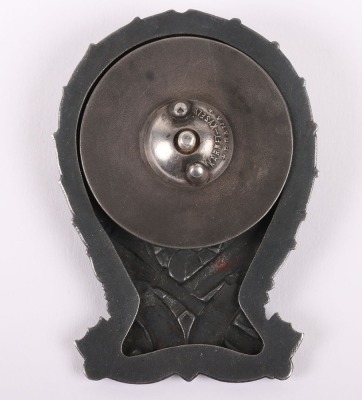 Pre-Communist Czechoslovakian Military Academy Graduates Badge - 4