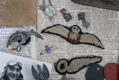 WW2 Polish Air Force Badges and Paperwork Archive of Famous Polish Zoologist and Professor Kajetan Ludwik Boratynski, Being Shot Down and Captured Until Liberation in 1945 - 6