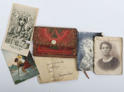 WW2 Polish Air Force Badges and Paperwork Archive of Famous Polish Zoologist and Professor Kajetan Ludwik Boratynski, Being Shot Down and Captured Until Liberation in 1945 - 27