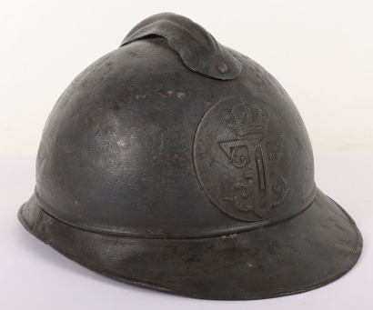 WW1 Romanian M-15 Adrian Pattern Steel Helmet