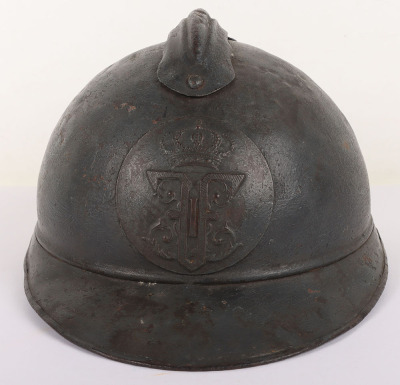 WW1 Romanian M-15 Adrian Pattern Steel Helmet - 2