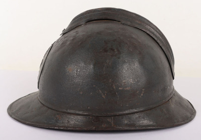 WW1 Romanian M-15 Adrian Pattern Steel Helmet - 5