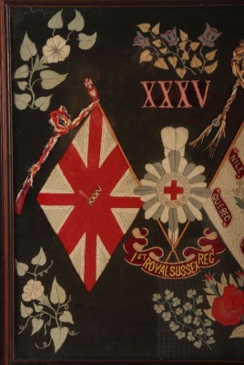 1st & 2nd Battalion Royal Sussex Regimental Embroidery - 2