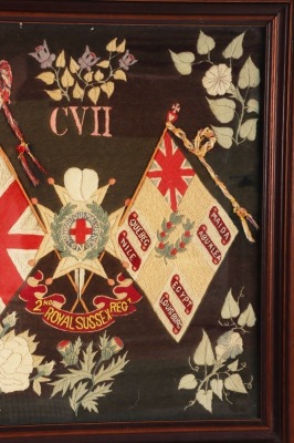 1st & 2nd Battalion Royal Sussex Regimental Embroidery - 4