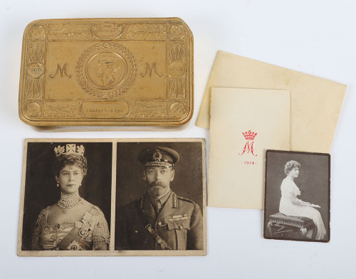 Christmas Fund 1914 Princess Mary Gift Tin with Contents