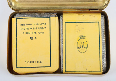 Christmas Fund 1914 Princess Mary Gift Tin with Contents - 5