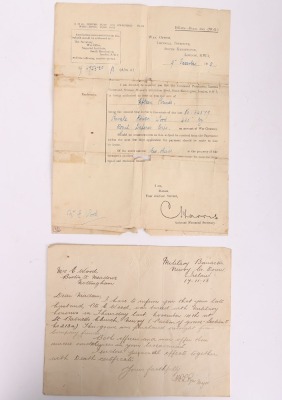 Great War Documents of British Casualty in Ireland 1918