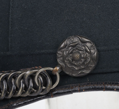 Victorian 1st Worcestershire Rifle Volunteer Corps Other Ranks Home Service Helmet - 7