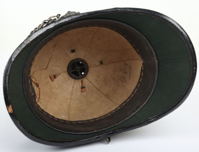 Victorian 1st Worcestershire Rifle Volunteer Corps Other Ranks Home Service Helmet - 9