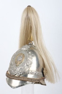 Victorian Yorkshire Dragoons 1871 Pattern Troopers Helmet - 9