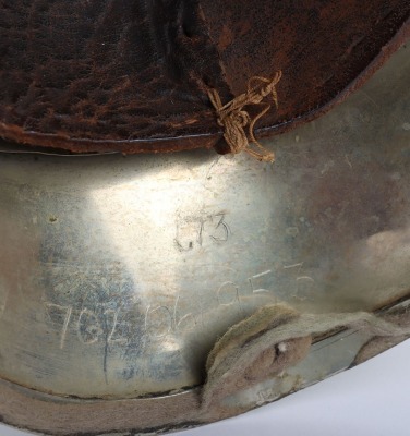 Victorian Yorkshire Dragoons 1871 Pattern Troopers Helmet - 12