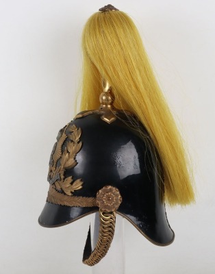 Kings Own Norfolk Imperial Yeomanry Officers Dress Helmet - 7