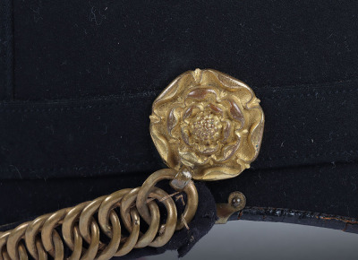 Post 1902 Suffolk Regiment Militia Officers Home Service Helmet - 4