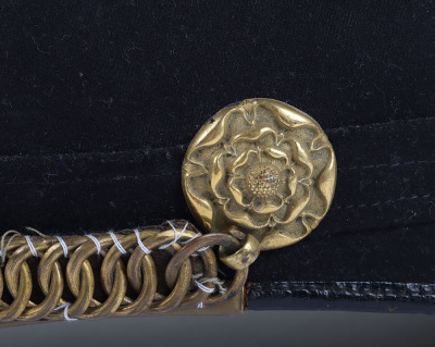 Post 1902 Bedfordshire Regiment Officers Home Service Helmet - 4