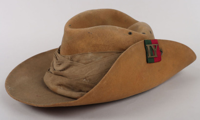 Rare Boer War Imperial Yeomanry Slouch Hat