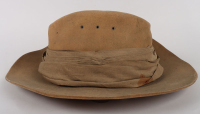 Rare Boer War Imperial Yeomanry Slouch Hat - 4