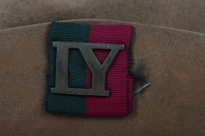 Rare Boer War Imperial Yeomanry Slouch Hat - 8
