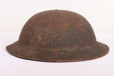 WW1 British Steel Combat Helmet with Divisional / Corps Formation Sign - 2