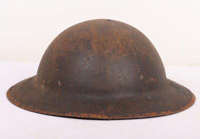 WW1 British Steel Combat Helmet with Divisional / Corps Formation Sign - 3