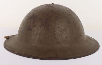 WW1 British Battalion / Divisionally Marked Steel Combat Helmet Shell - 6