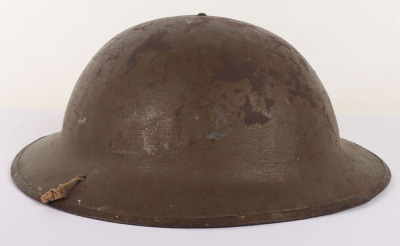 WW1 British Battalion / Divisionally Marked Steel Combat Helmet Shell - 7