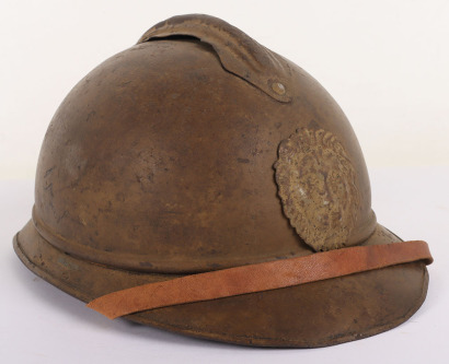 WW1 Belgium Adrian Pattern Steel Helmet