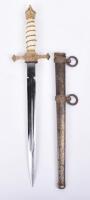 Imperial German Naval Officers Dirk / Dress Dagger