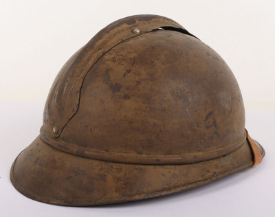 WW1 Belgium Adrian Pattern Steel Helmet - 7