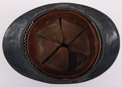 Rare WW1 French Colonial Naval / Marines Adrian Pattern Helmet - 8