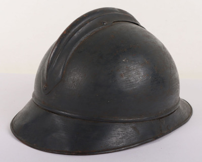 French Aviation Service M-15 Adrian Pattern Steel Helmet - 7
