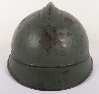 WW1 Italian M-15 Adrian Steel Helmet - 2