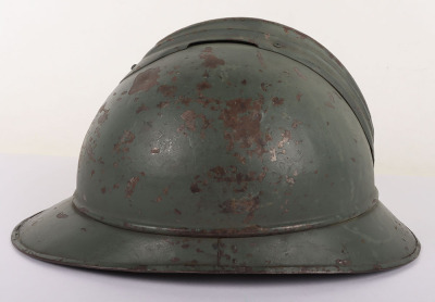 WW1 Italian M-15 Adrian Steel Helmet - 4