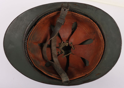 WW1 Italian M-15 Adrian Steel Helmet - 7