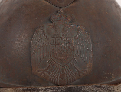 Scarce Yugoslavian M-15 Adrian Helmet - 3