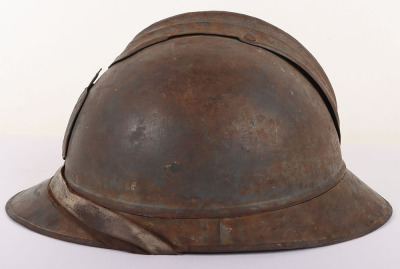 Scarce Yugoslavian M-15 Adrian Helmet - 5