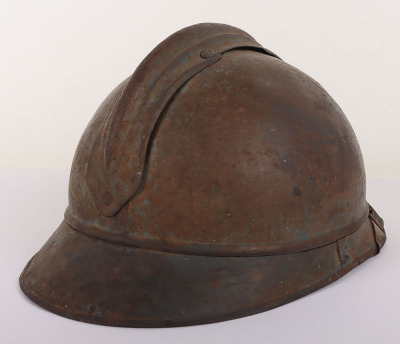 Scarce Yugoslavian M-15 Adrian Helmet - 7