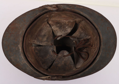Scarce Yugoslavian M-15 Adrian Helmet - 8