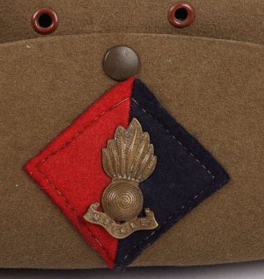 WW2 Royal Artillery Slouch / Bush Hat - 6