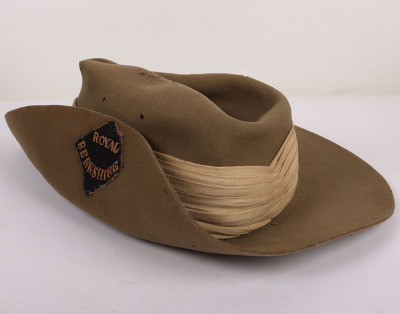 WW2 Royal Berkshire Regiment / 19th Indian Infantry Division Slouch / Bush Hat - 2
