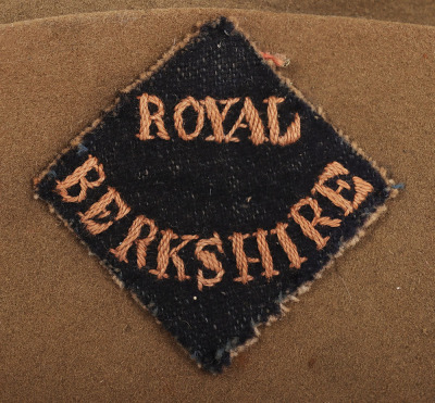 WW2 Royal Berkshire Regiment / 19th Indian Infantry Division Slouch / Bush Hat - 5
